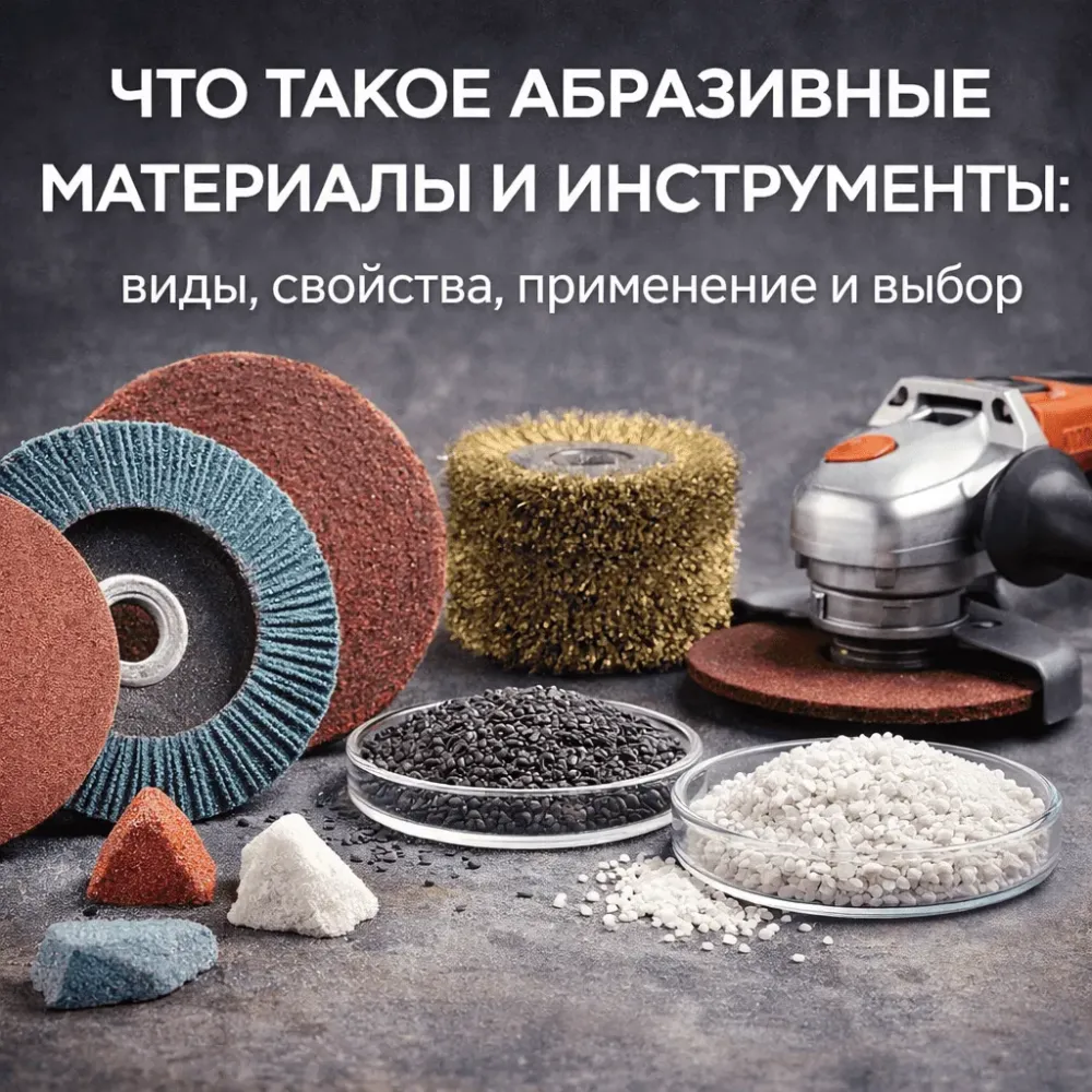 Что такое абразивные материалы и инструменты: виды, свойства, применение и выбор БЛТ Абразив 