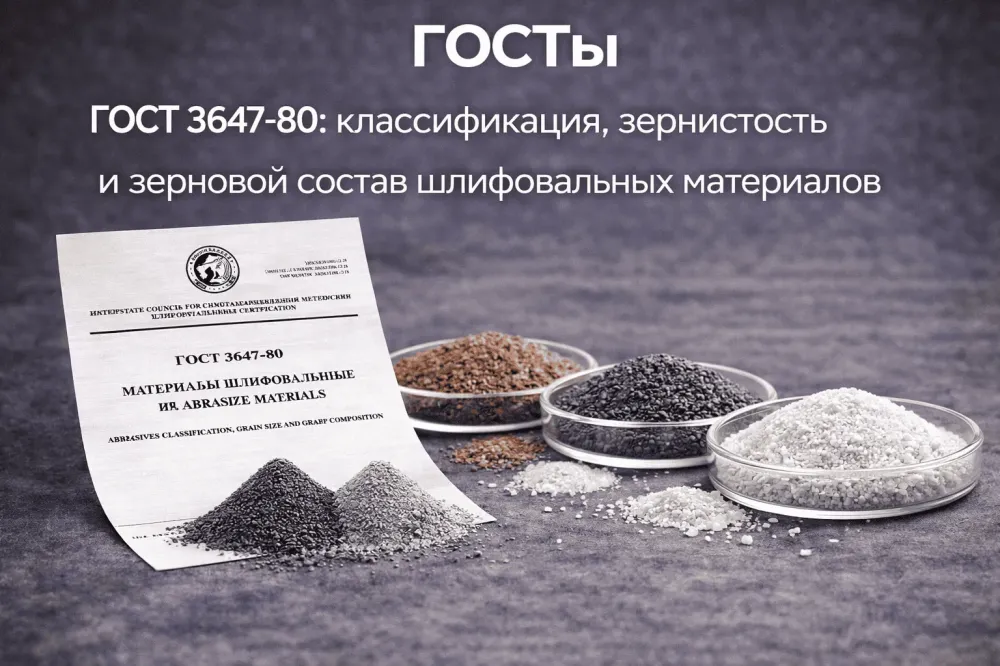 ГОСТ 3647-80: классификация, зернистость и зерновой состав шлифовальных материалов БЛТ Абразив 